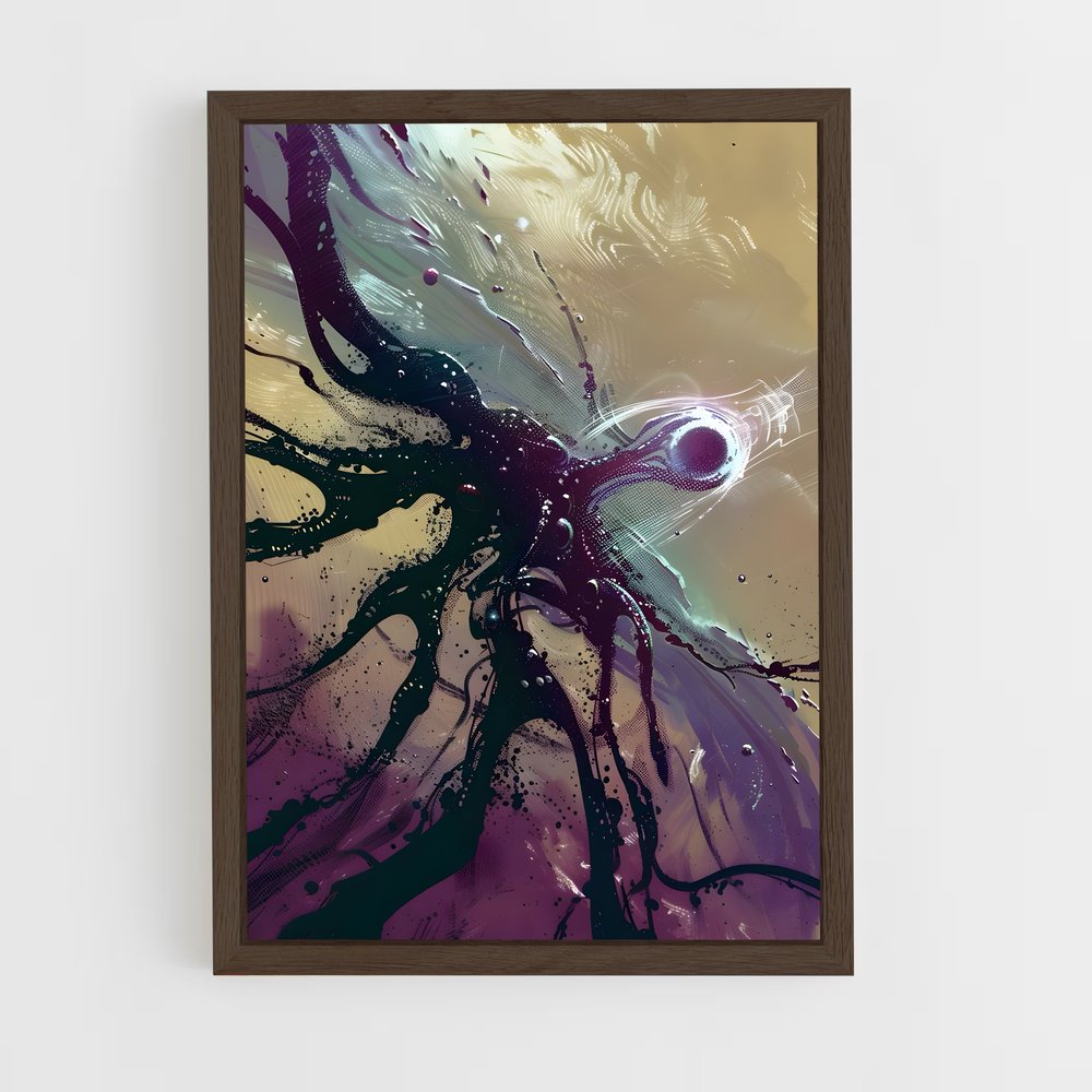 Poster Cosmos Tourbillon – affiche Art spatial (vue 5)